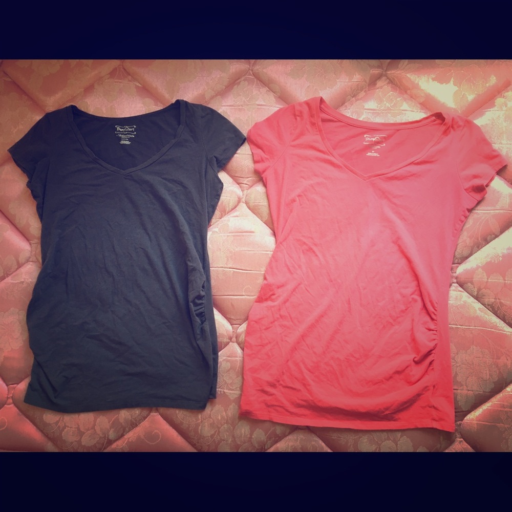 **** SOLD ****  Maternity shirt bundle